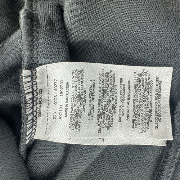 Columbia Women's Black Quarter Zip Fleece Pullover Size M Lightweight Jacket - Picture 5 of 9